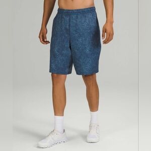 Lululemon Pace Breaker Unlined Short 9" Gravel Dust Iron Blue Multi Size Small